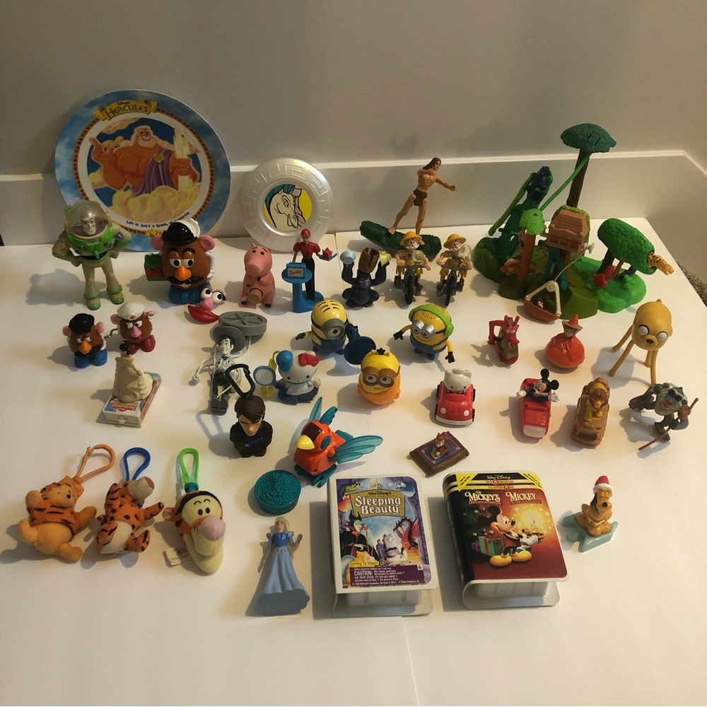 Lot of 38+ Vintage McDonald's Happy Meal Toys (mostly Disney) Circa 1995-2010